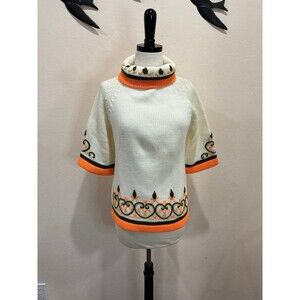 Vintage Kimlon by Miss Exquisite Hong Kong Hand Embroidered Sweater - M